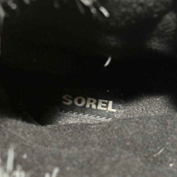 Sorel Tofino II women’s Winter Faux Fur Trim Quilted gray Black Boots size 8.5 - Picture 8 of 12